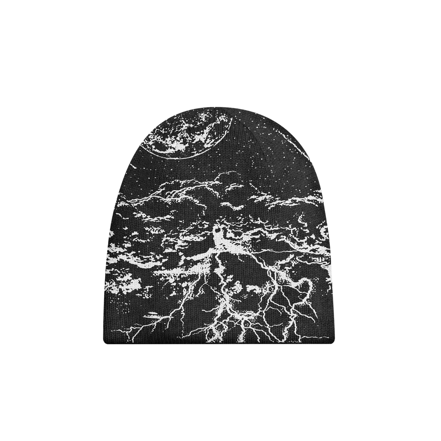 Storm Beanie Black and White